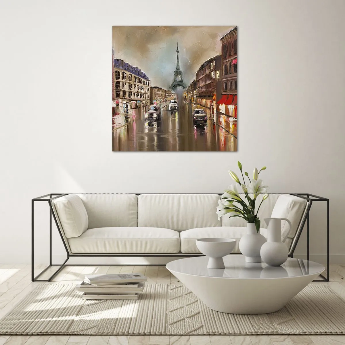 Glasbild - Bild auf glas - Nur sie zählt - 60x60 cm