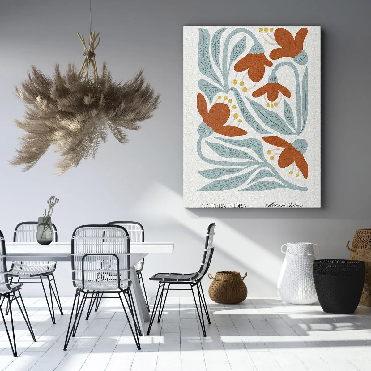 Bild auf Leinwand - Leinwandbild - Zur Erde, zur Sonne - 80x120 cm