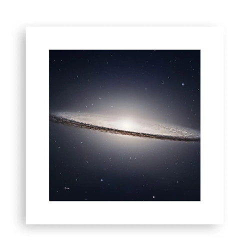 Poster - Vor langer Zeit in einer weit entfernten Galaxie ... - 30x30 cm