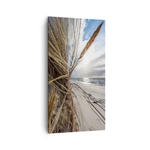 Bild auf Leinwand - Leinwandbild - Ein Treffen der Elemente der Natur - 55x100 cm