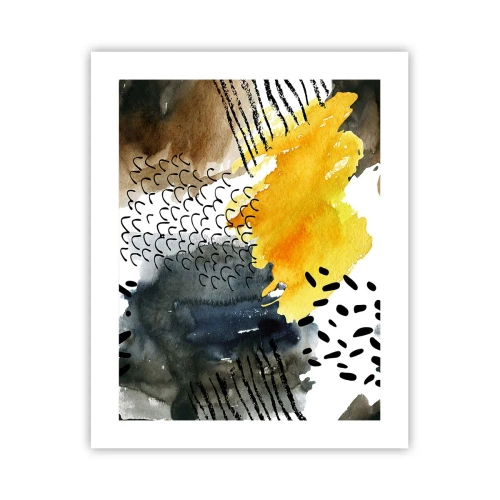 Poster - Ein Treffen der Elemente der Natur - 40x50 cm