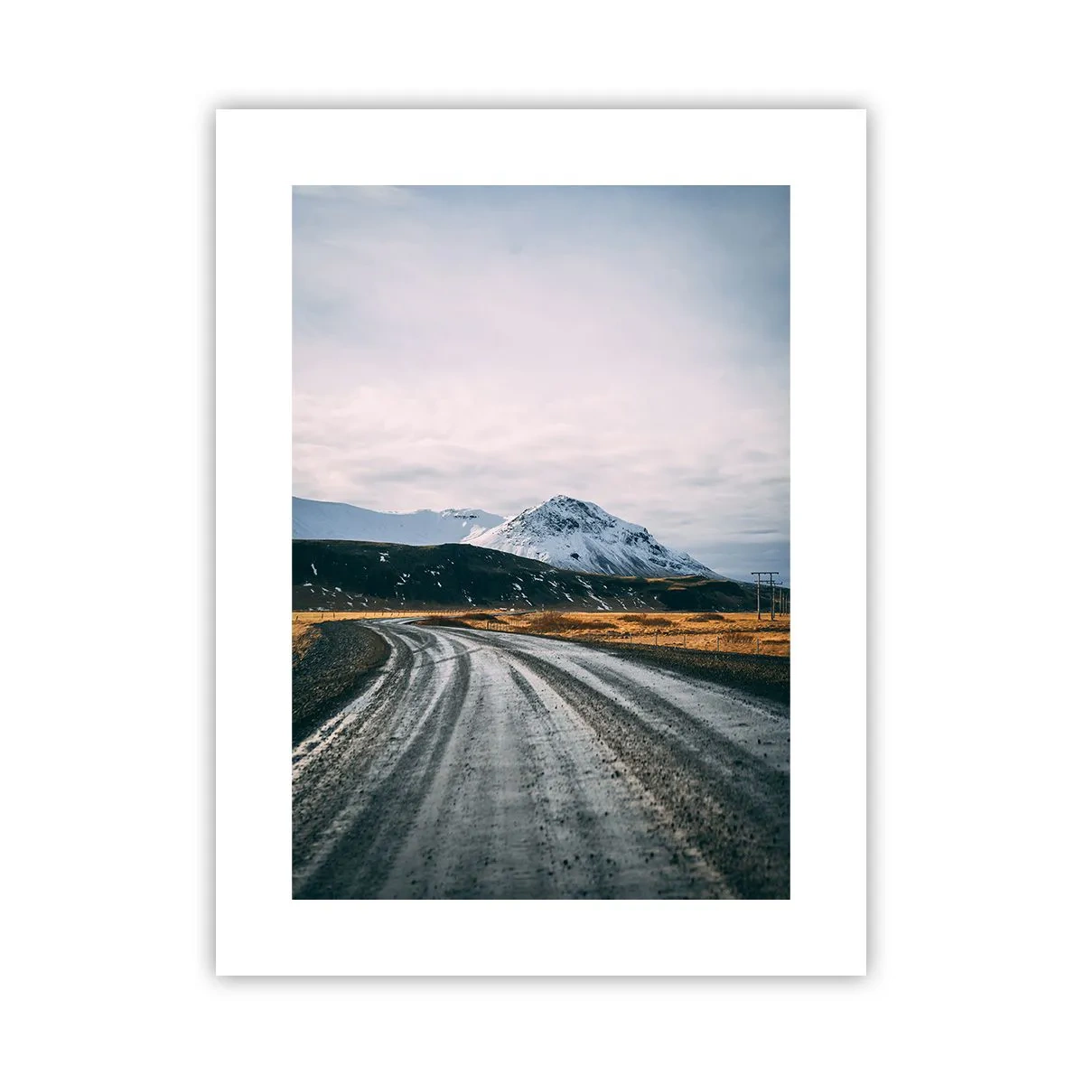 Poster - Im isländischen Flair - 30x40 cm