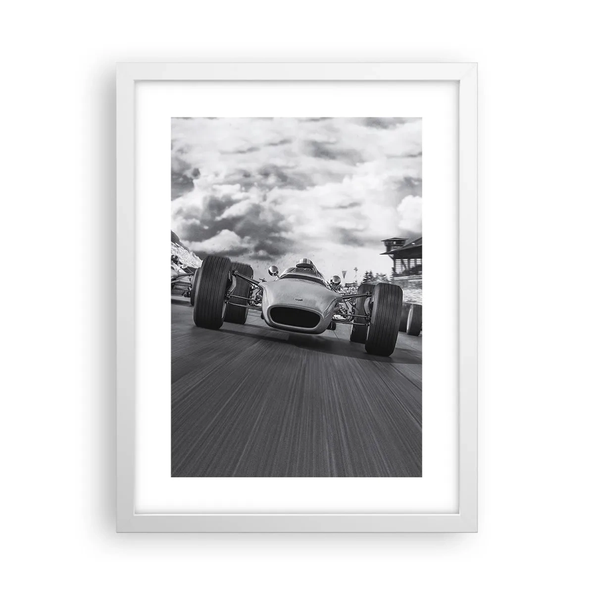 Poster in einem weißen Rahmen - Power ist da! - 30x40 cm