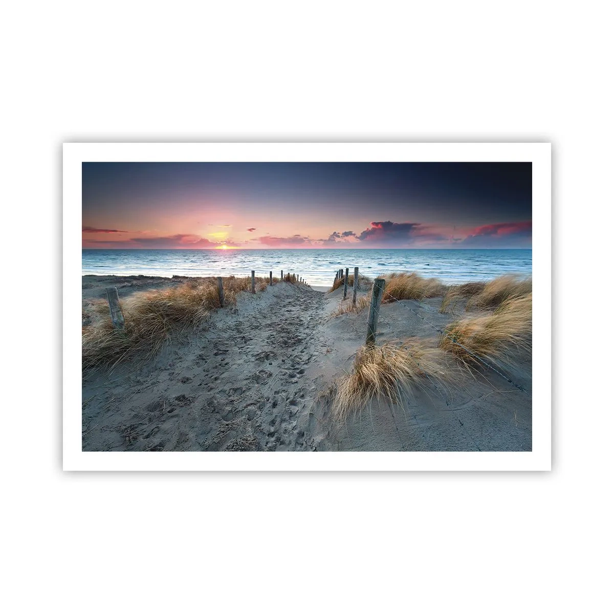 Poster - Du hast einen Regenbogen aus strahlendem Licht verschüttet ... - 91x61 cm