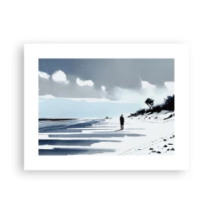 Poster - Allein sein - 40x30 cm