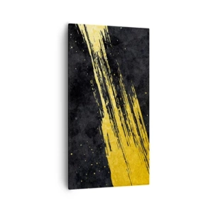 Bild auf Leinwand - Leinwandbild - Sprung in den Hyperraum - 55x100 cm