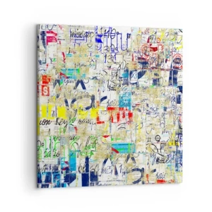 Bild auf Leinwand - Leinwandbild - Es freut einfach die Augen - 50x50 cm