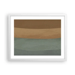 Poster in einem weißen Rahmen - Horizontale Komposition - 50x40 cm