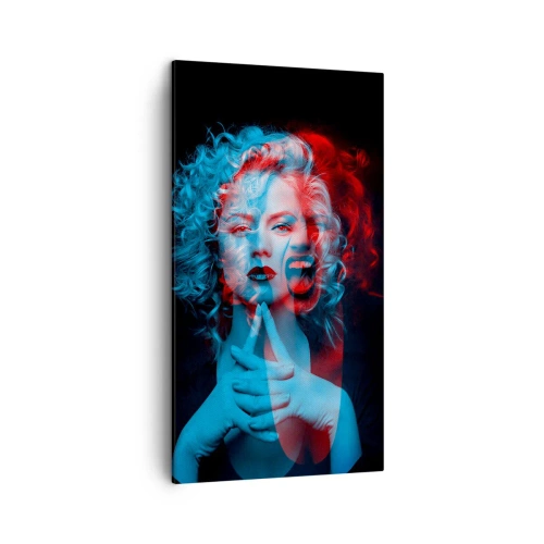 Bild auf Leinwand - Leinwandbild - Alter Ego - 45x80 cm