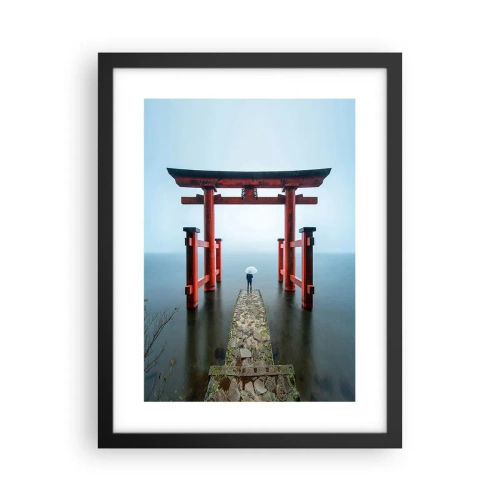 Poster in einem schwarzem Rahmen - Japanische Träumerei - 30x40 cm