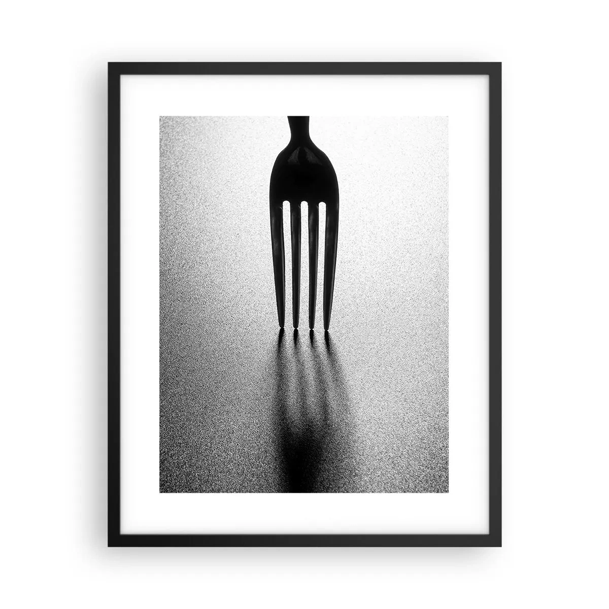 Poster in einem schwarzem Rahmen - Licht und Schatten - 40x50 cm