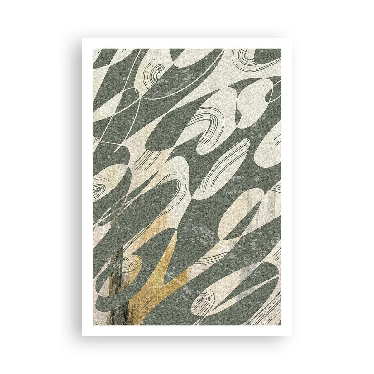 Poster - Rhythmische Abstraktion - 70x100 cm