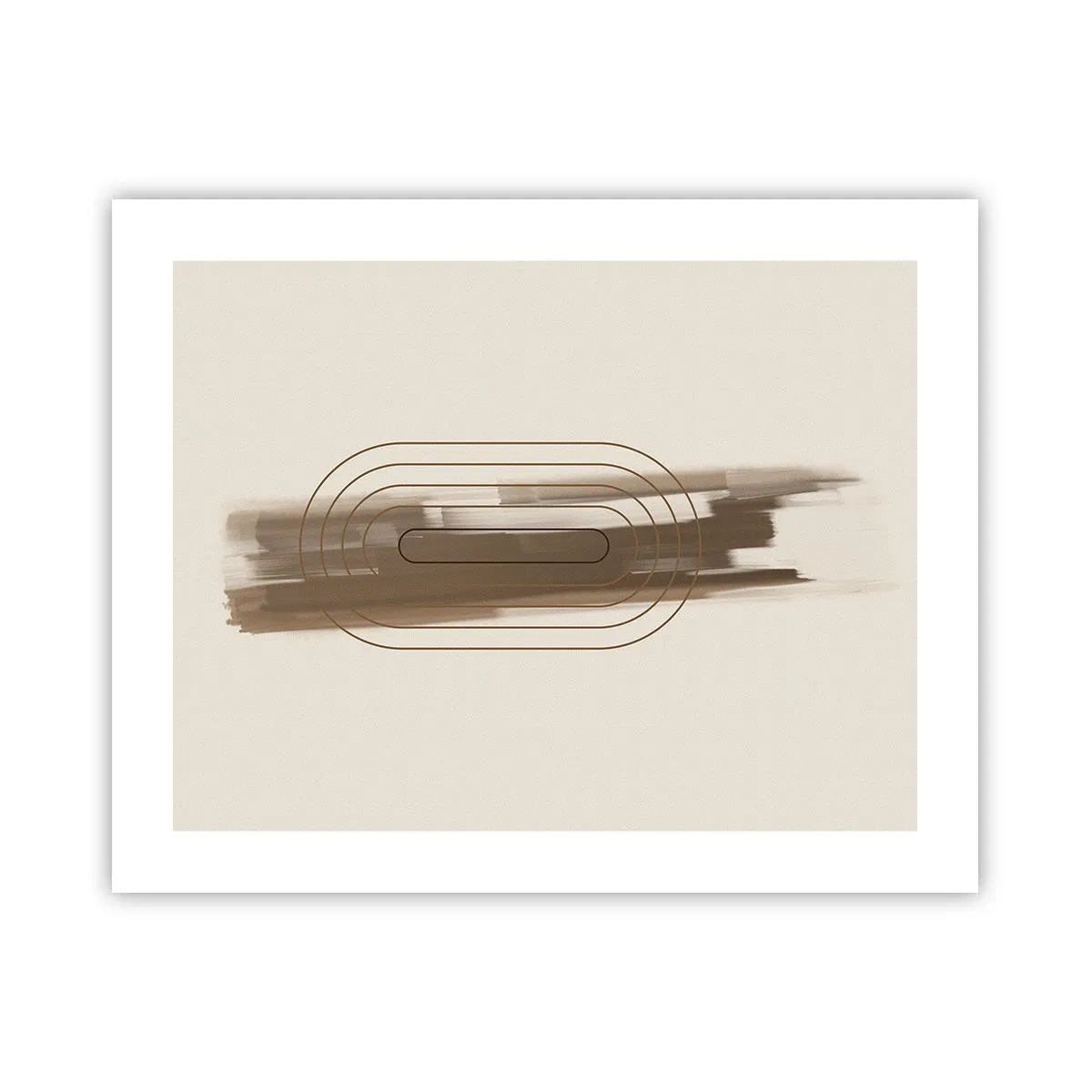 Poster - Ein Hauch von Grau - 50x40 cm
