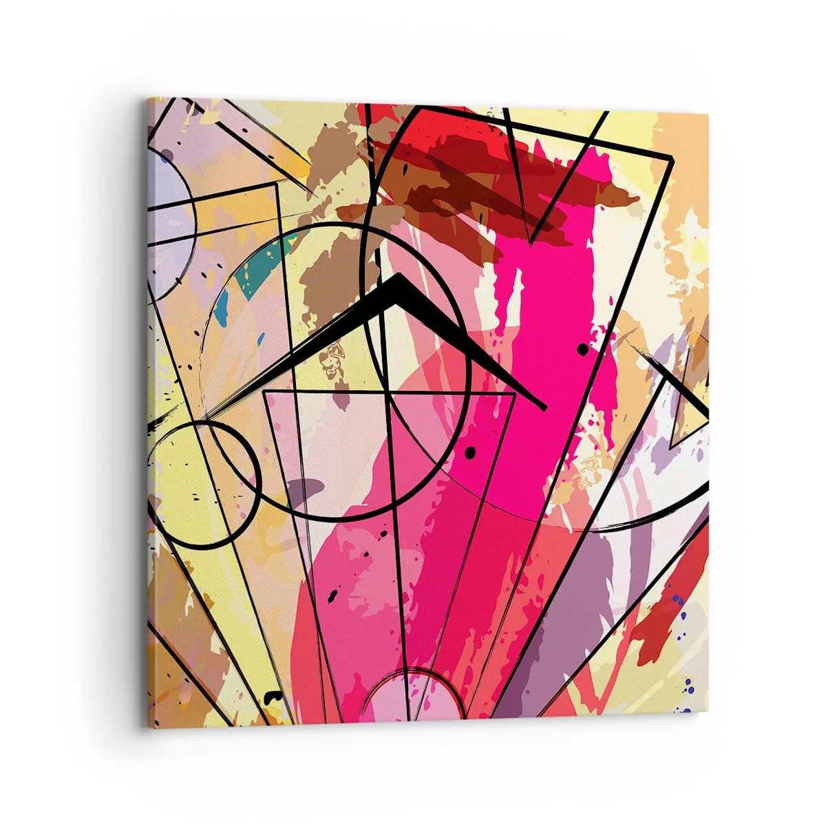 Bild auf Leinwand - Leinwandbild - Explosion - 70x70 cm