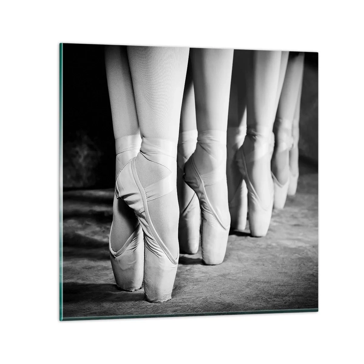 Glasbild - Bild auf glas - Gemeinsam, leicht - 70x70 cm