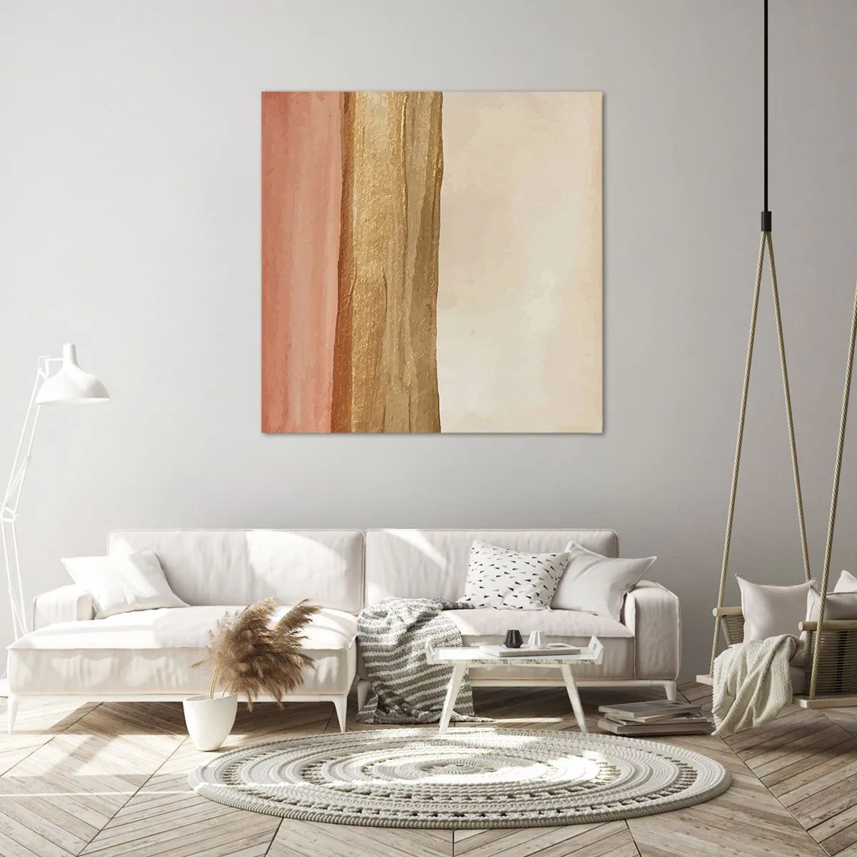 Bild auf Leinwand - Leinwandbild - Vertikale Komposition - 50x50 cm