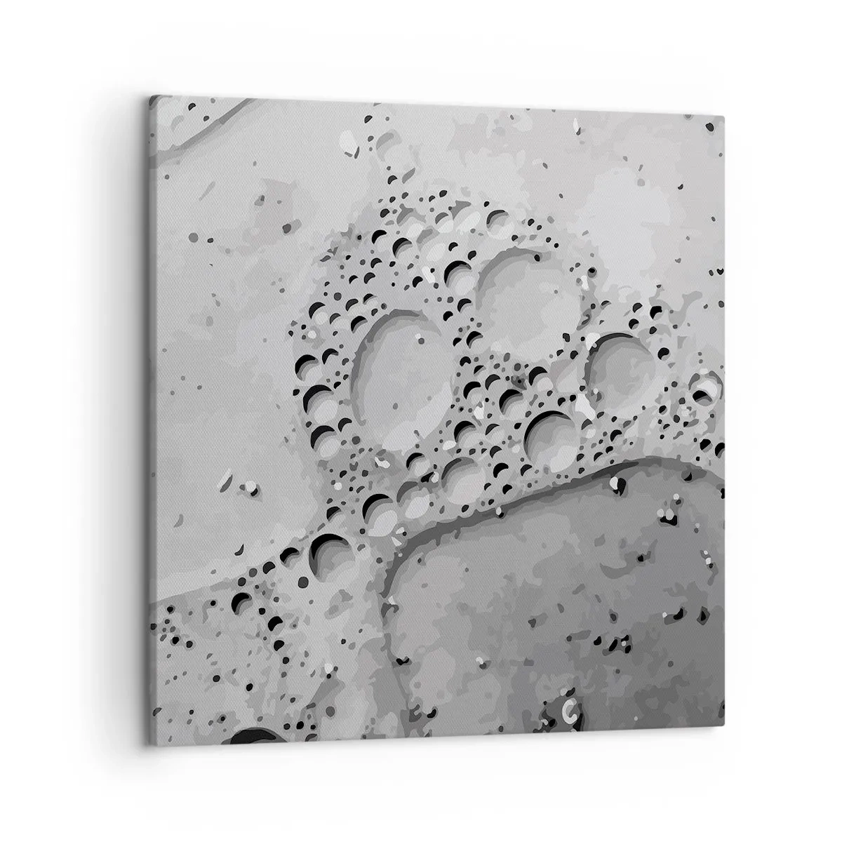 Bild auf Leinwand - Leinwandbild - Schaumpfad - 50x50 cm