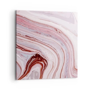 Bild auf Leinwand - Leinwandbild - Geradeaus, dann rechts runter - 60x60 cm