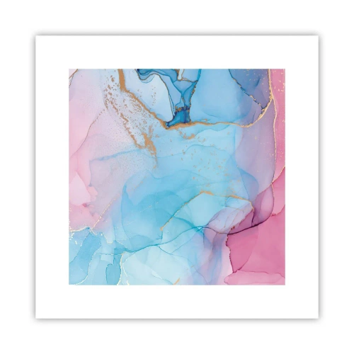 Poster - Begegnung und Durchdringung - 30x30 cm