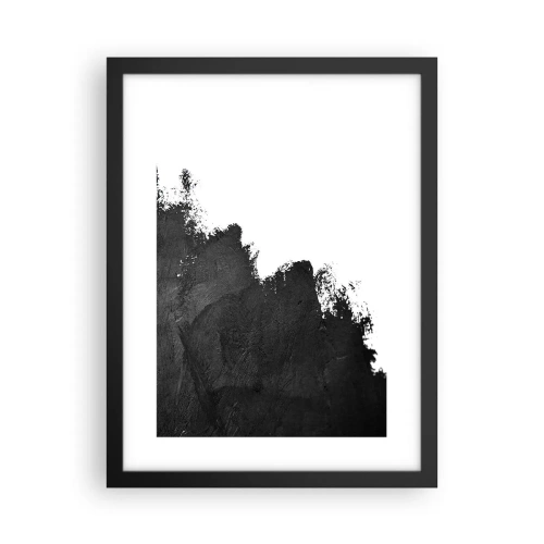 Poster in einem schwarzem Rahmen - Elemente: Erde - 30x40 cm