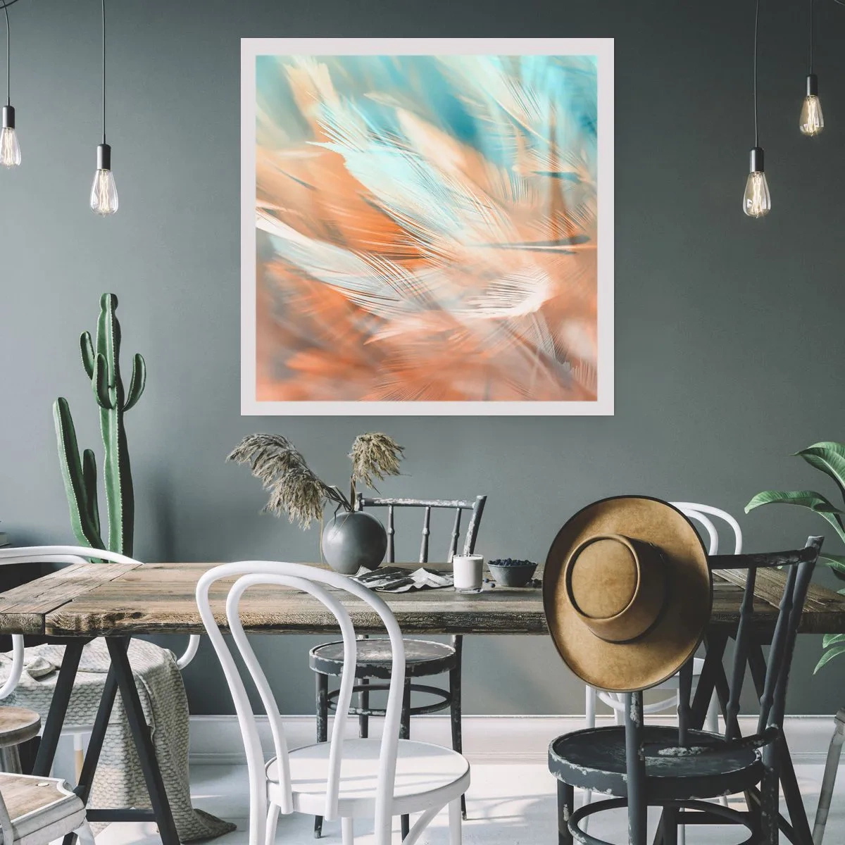 Poster - Im Land der Sanftmut - 60x60 cm