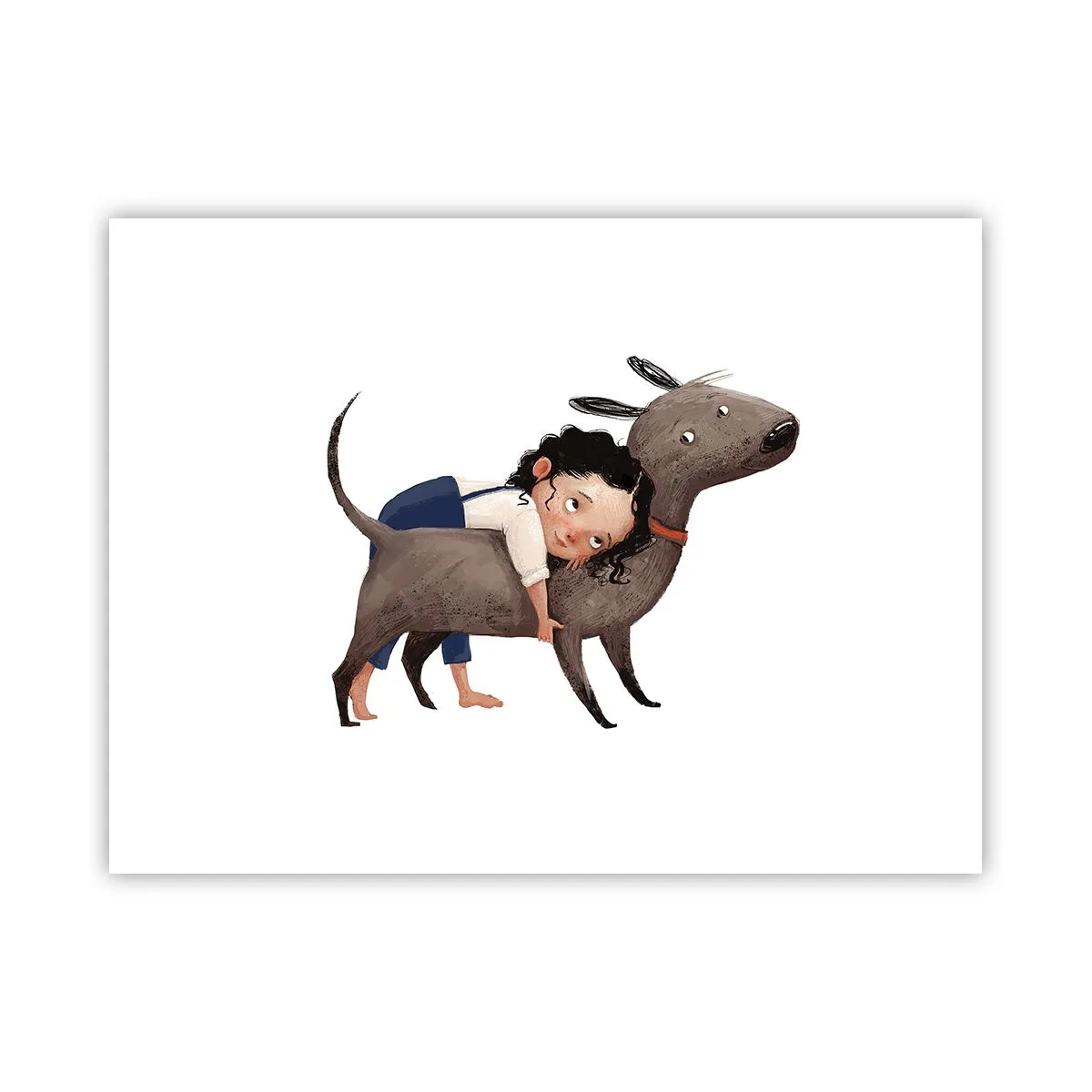 Poster - Beste Freunde - 40x30 cm
