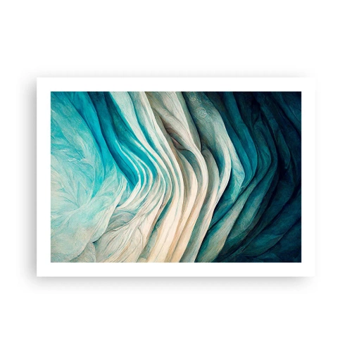 Poster - Blaue Unersättlichkeit - 70x50 cm