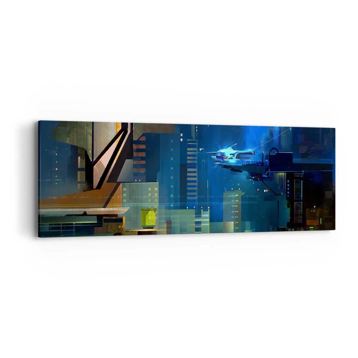Bild auf Leinwand - Leinwandbild - In naher Zukunft - 90x30 cm