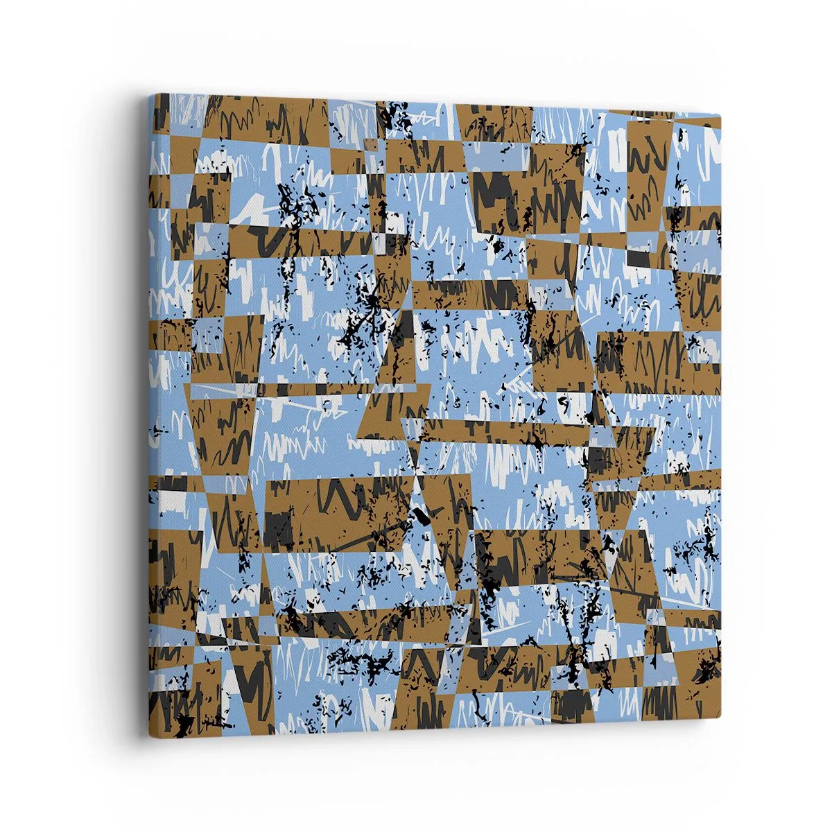 Bild auf Leinwand - Leinwandbild - Ein nicht-menschlicher Ausschnitt - 40x40 cm