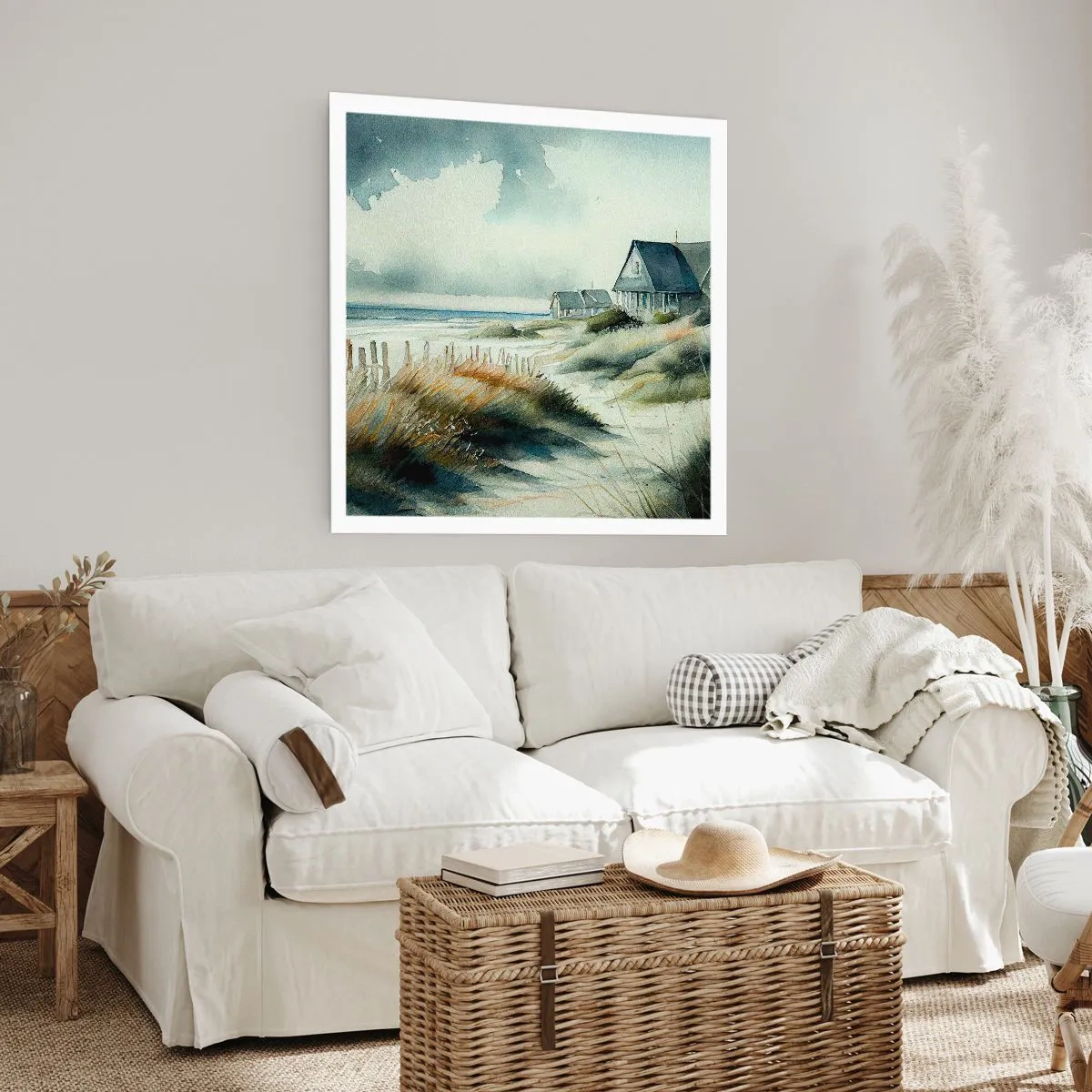 Poster - Abseits vom Trubel - 60x60 cm