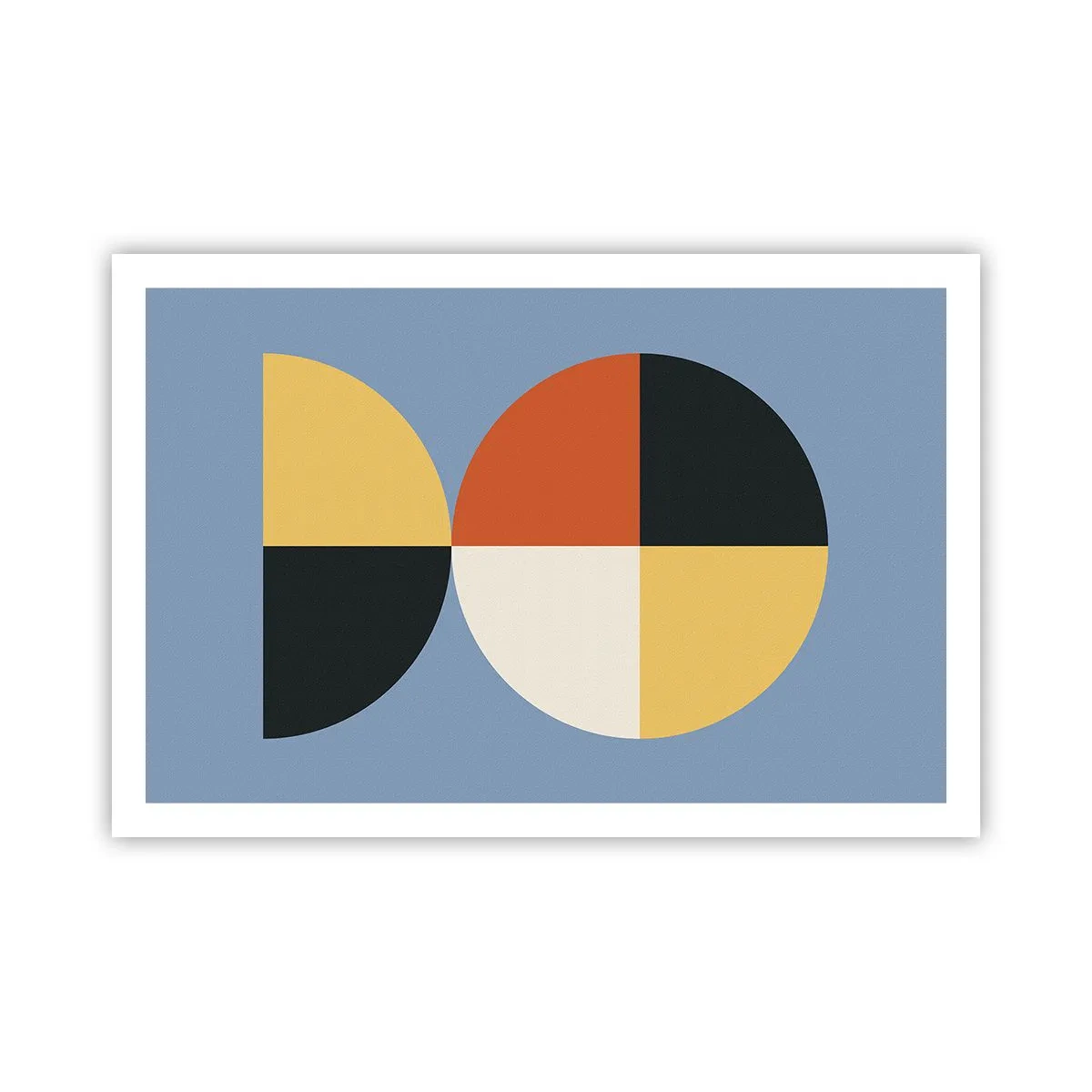 Poster - Beobachte und zähle - 91x61 cm