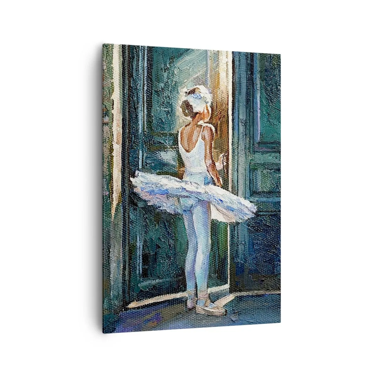 Bild auf Leinwand - Leinwandbild - Vor der Show - 70x100 cm