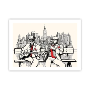 Poster - New Yorker Improvisation - 70x50 cm