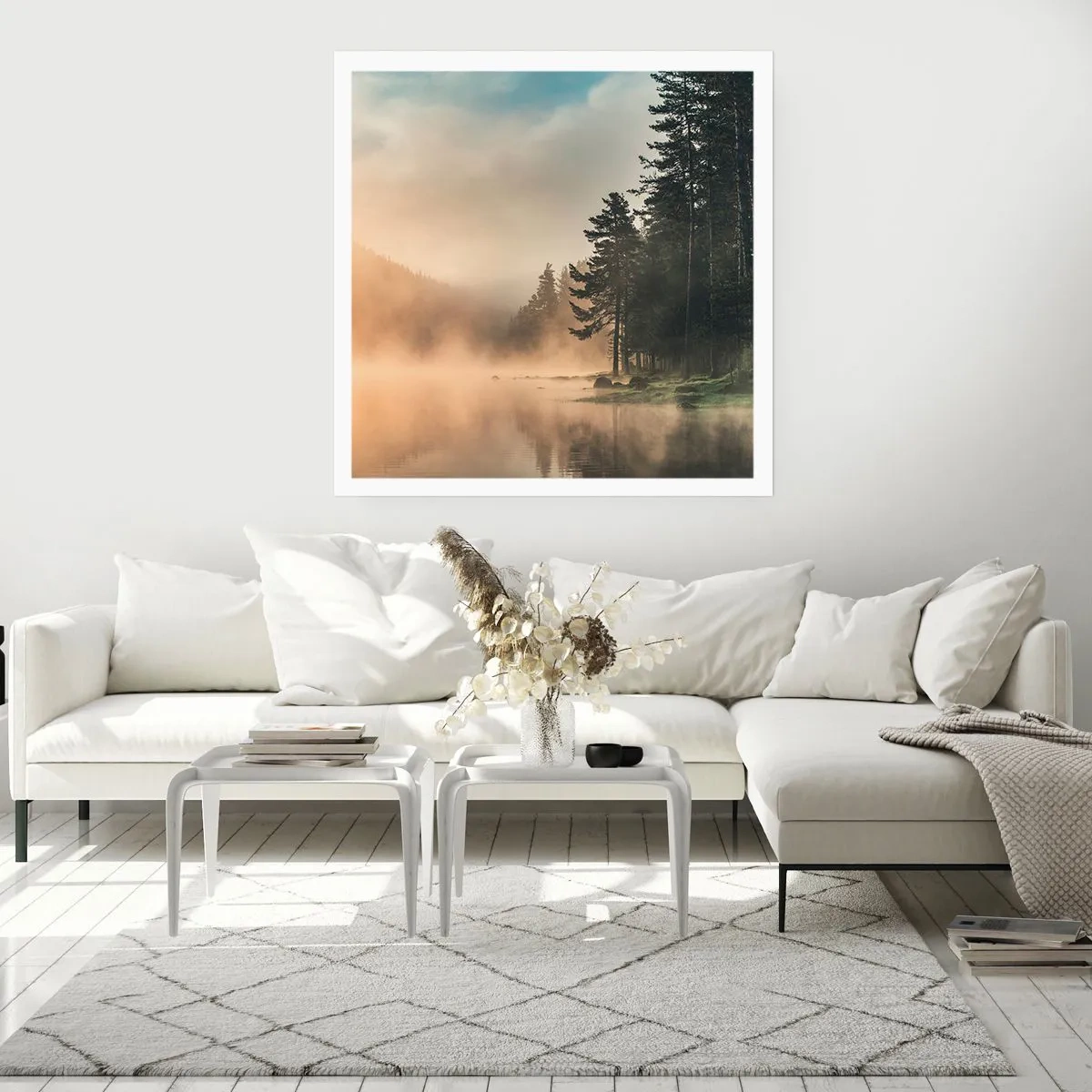 Poster - Die Geburt des Tages - 30x30 cm