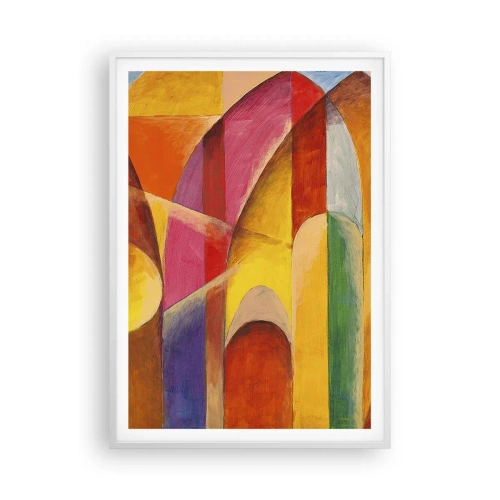 Poster in einem weißen Rahmen - Kathedrale der Sonne - 70x100 cm