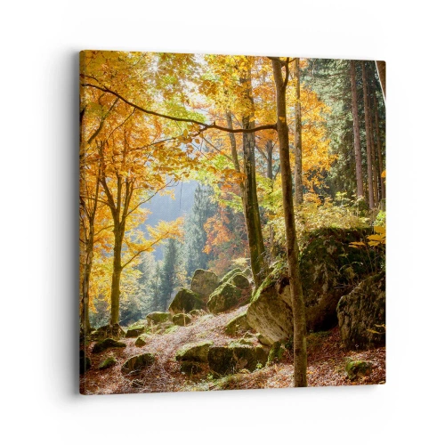 Bild auf Leinwand - Leinwandbild - Zeit zum Entspannen - 40x40 cm