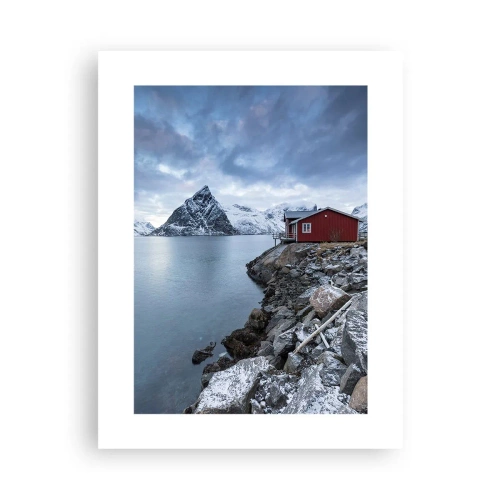 Poster - Skandinavischer Rückzugsort - 30x40 cm