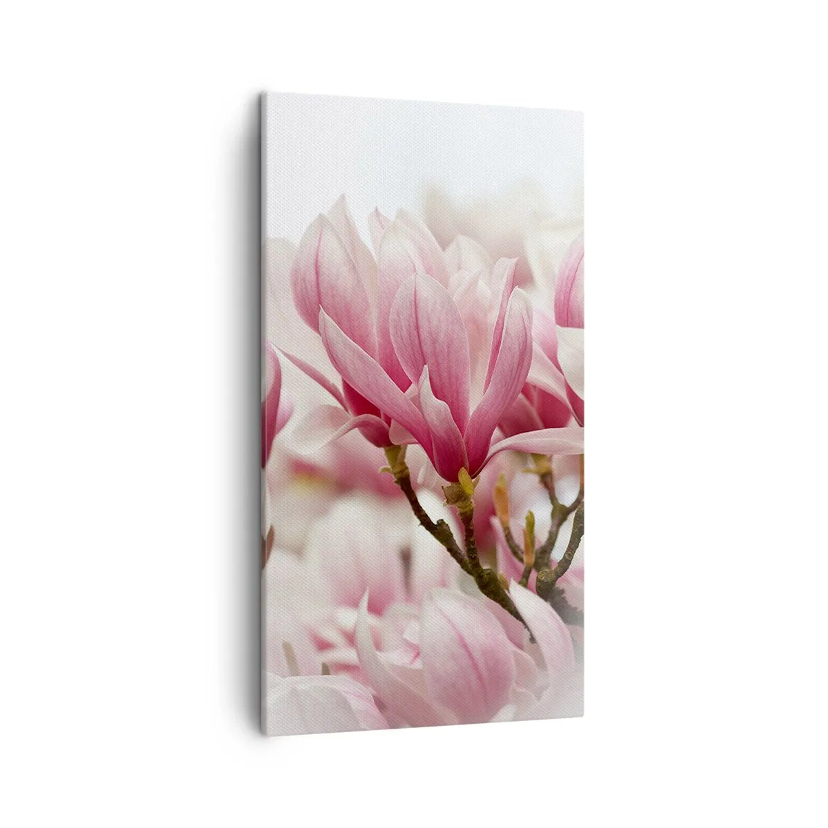 Bild auf Leinwand - Leinwandbild - Frühlingsblumen - 45x80 cm