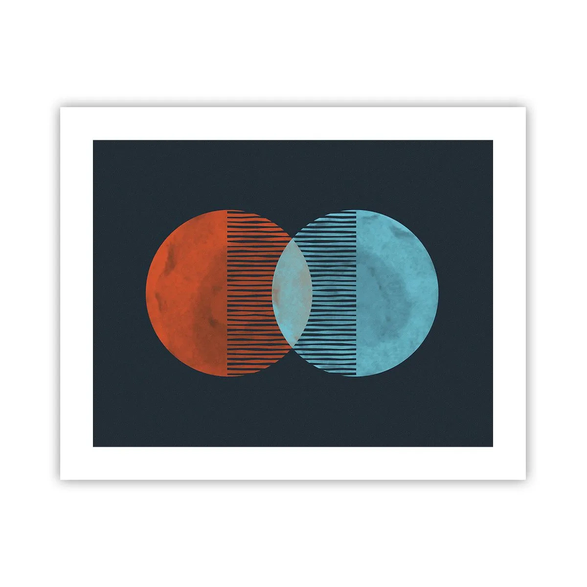Poster - Astronomische Fantasie - 50x40 cm