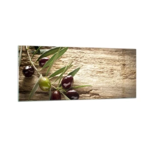 Glasbild - Bild auf glas - Direkt aus der Natur - 100x40 cm
