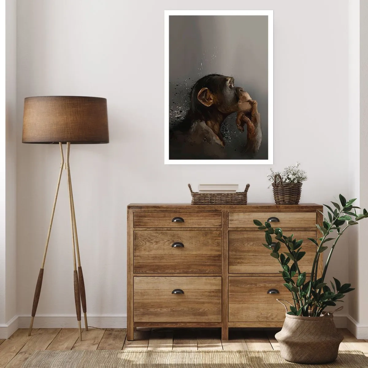 Poster - Sicherlich ein Denker - 61x91 cm