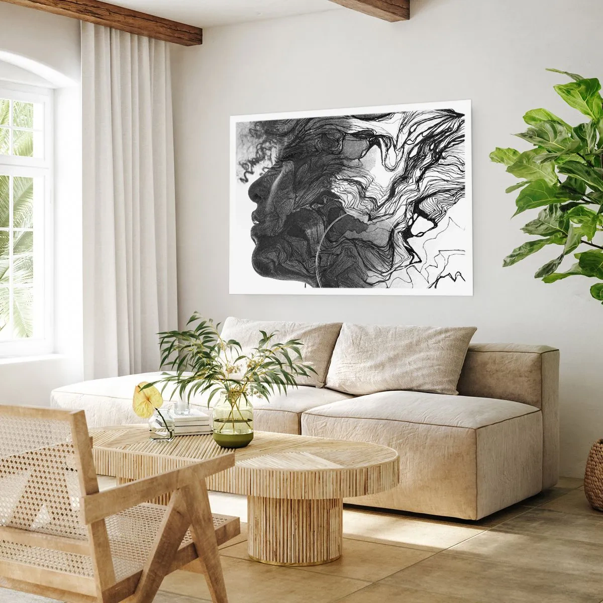 Poster - Verstrickt in Träume - 40x30 cm