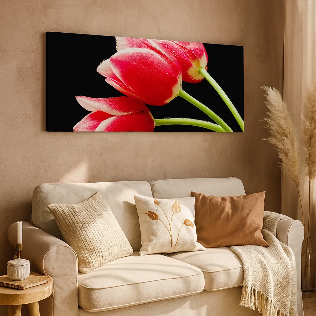 Bild auf Leinwand - Leinwandbild - Ein Versprechen der reinen Liebe - 30x30 cm