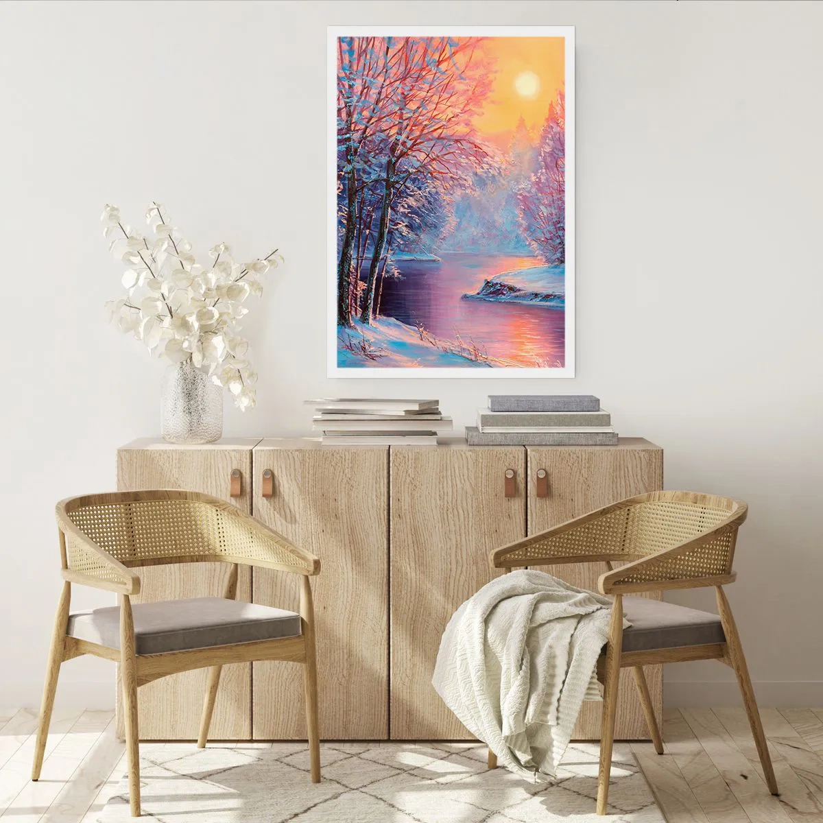 Poster - Die Farben des Winters - 70x100 cm