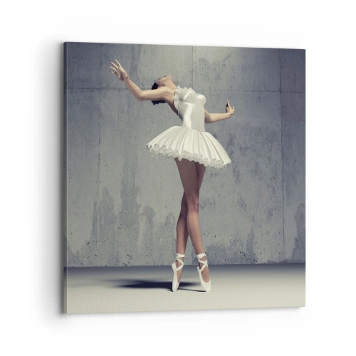 Bild auf Leinwand - Leinwandbild - Leicht wie ein Vogel - 70x70 cm