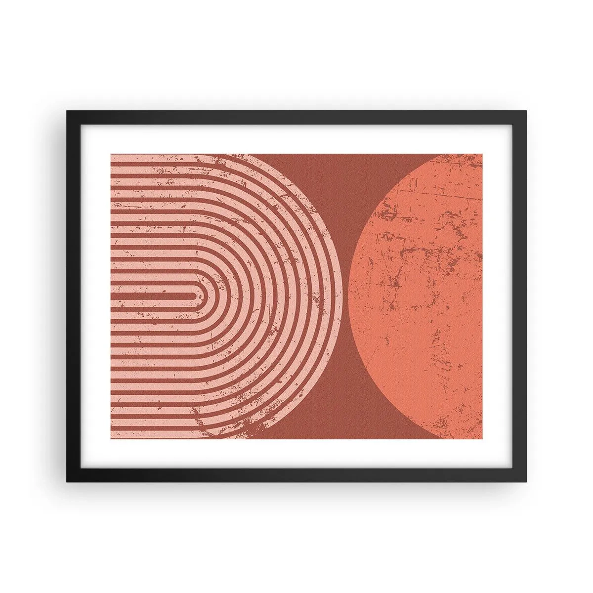 Poster in einem schwarzem Rahmen - Enge Beziehung - 50x40 cm