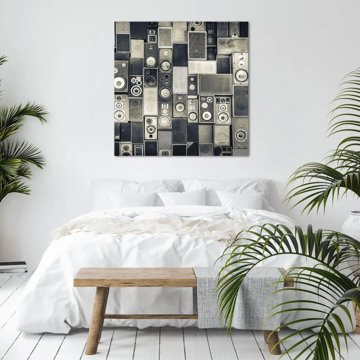 Bild auf Leinwand - Leinwandbild - Und es ist alles in Ordnung - 40x40 cm