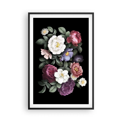 Poster in einem schwarzem Rahmen - Aus dem Englischen Garten - 61x91 cm