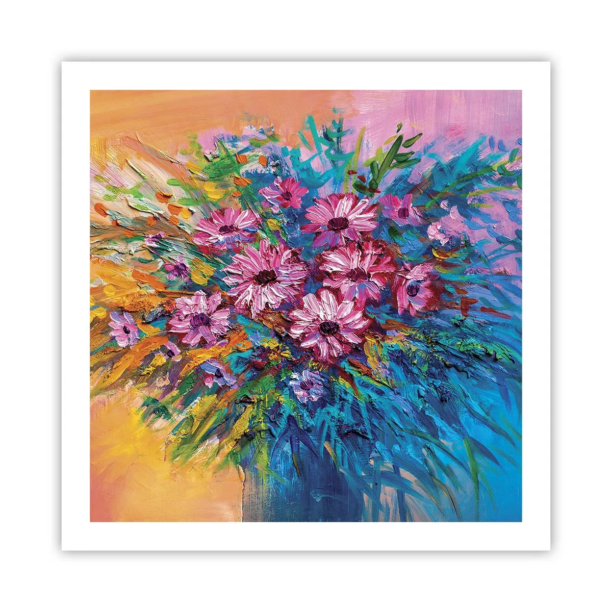 Poster - Lebensenergie - 60x60 cm