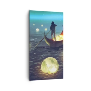 Bild auf Leinwand - Leinwandbild - Dinge, von denen Philosophen nie geträumt haben - 65x120 cm